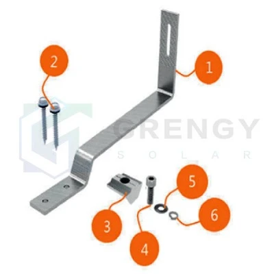 Solar Hook For Slate Tile Roof
