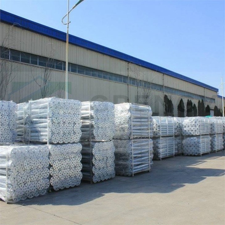hot galvanized screw piles