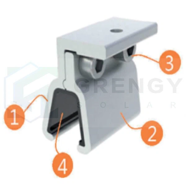 Metal Roof Solar Mounting Structures