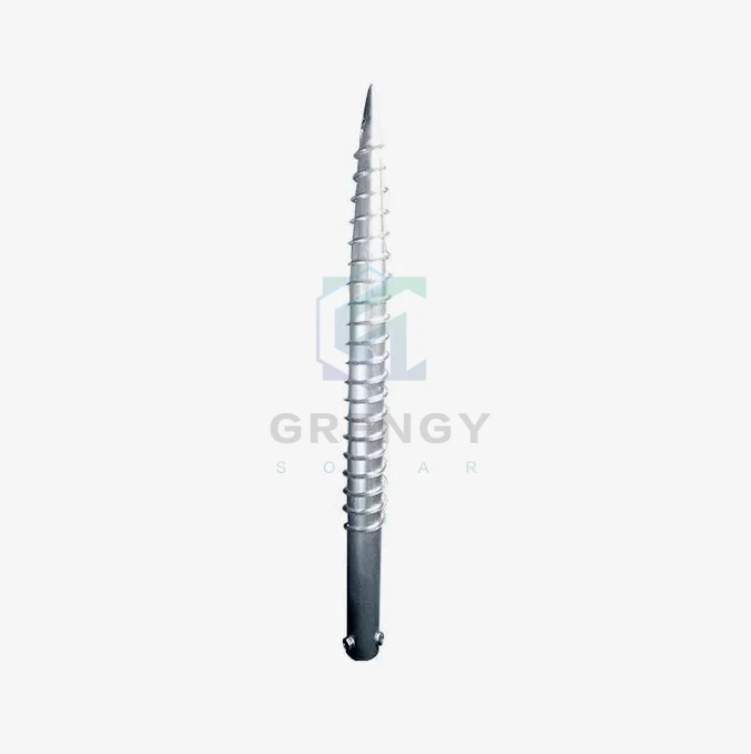 Galvanized Helical Piles Foundation