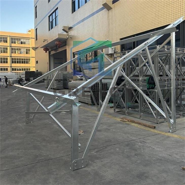 Galvanized Steel Solar PV Panel Ground Mounting System