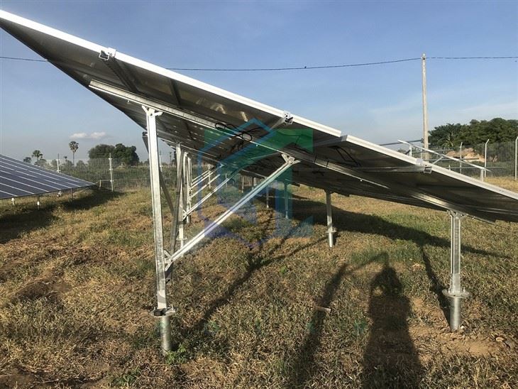 Ground Mounted Solar Structure Design