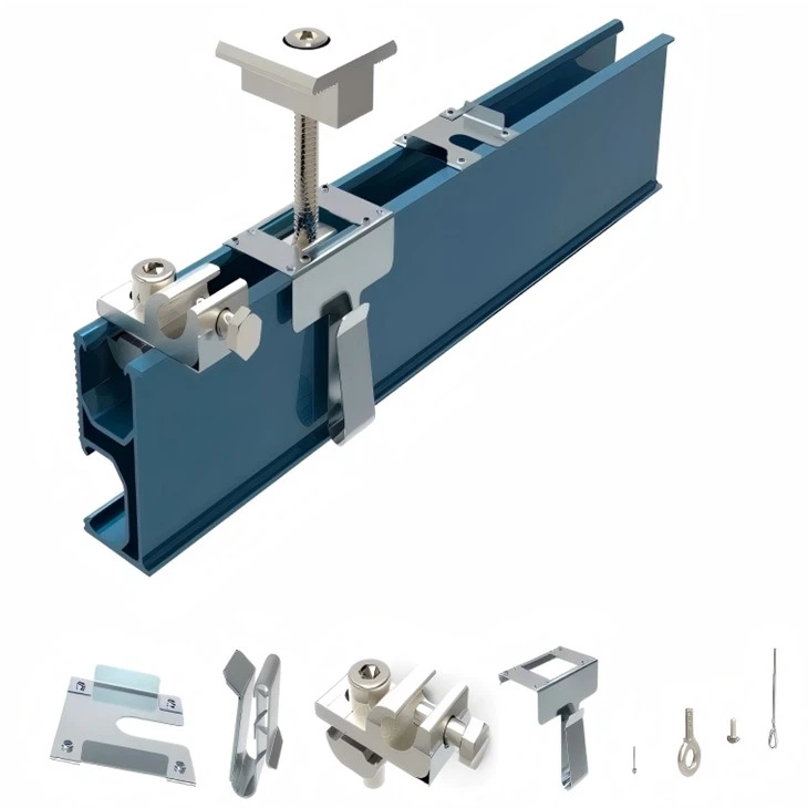 Συστήματα Στήριξης Ηλιακών Φ/Β Μεταλλικών Οροφών