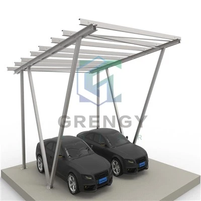 Μεγάλη ζωή zn-al-mg Solar Carport Frames|Βιώσιμες φωτοβολταϊκές λύσεις