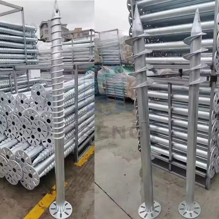 Solar Ground Screw Anchor Stake For PV