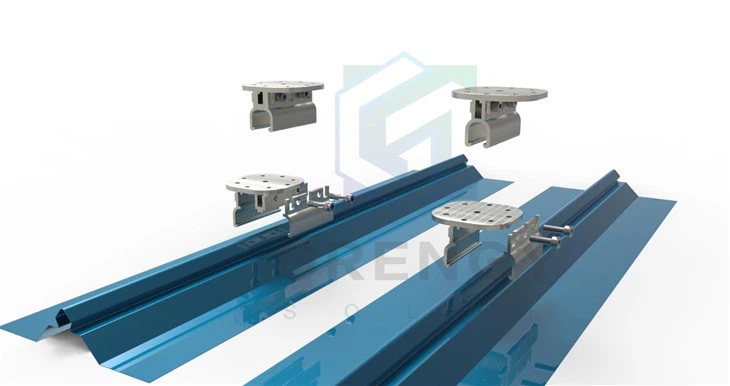 Standing Seam Metal Roof Clamps
